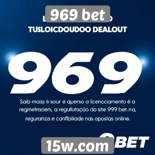 Licenciamento e regulamentação do site 969 bet